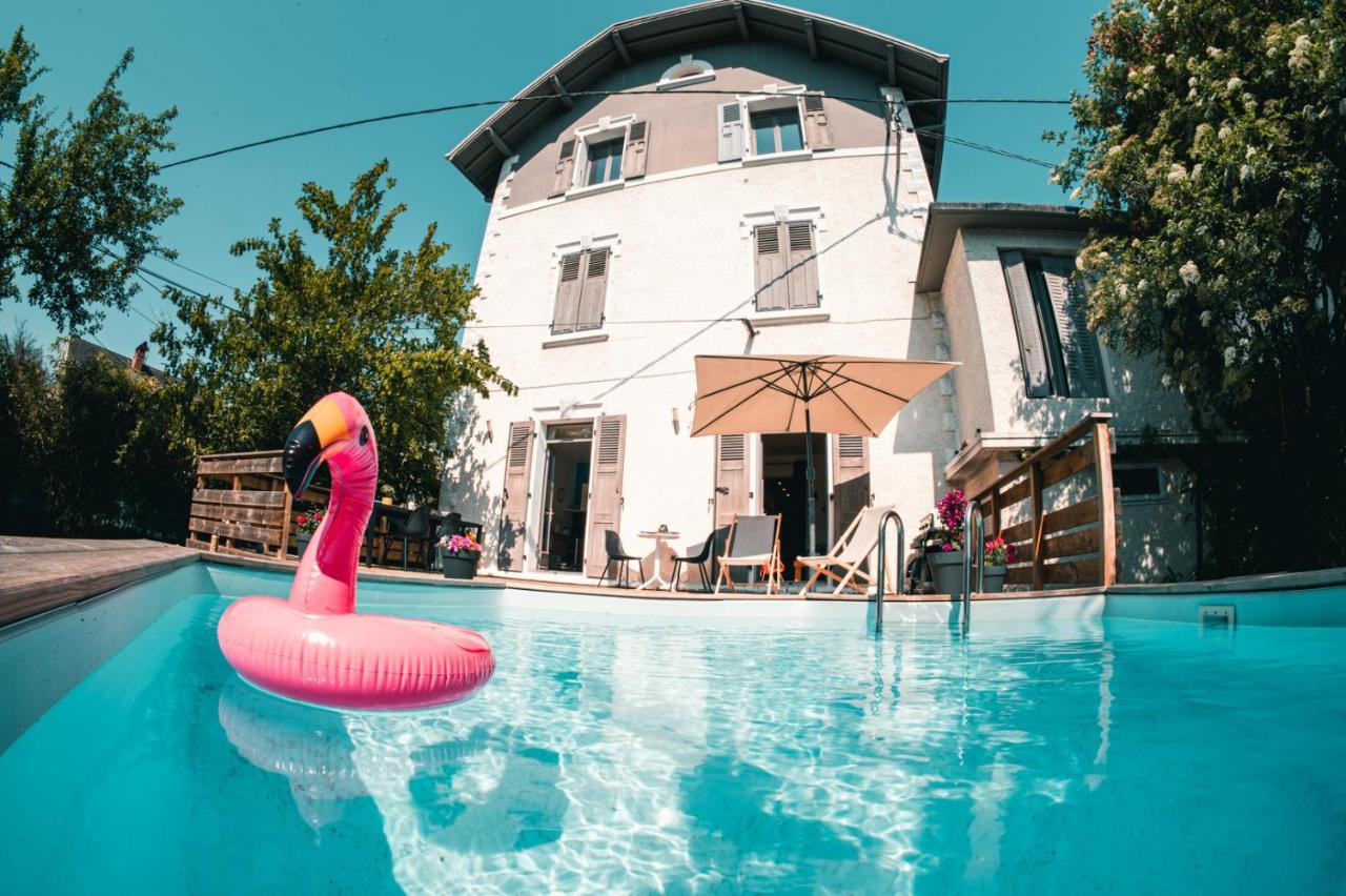 Le Serenite - T3 En Maison De Ville Avec Piscine Annecy Exteriör bild