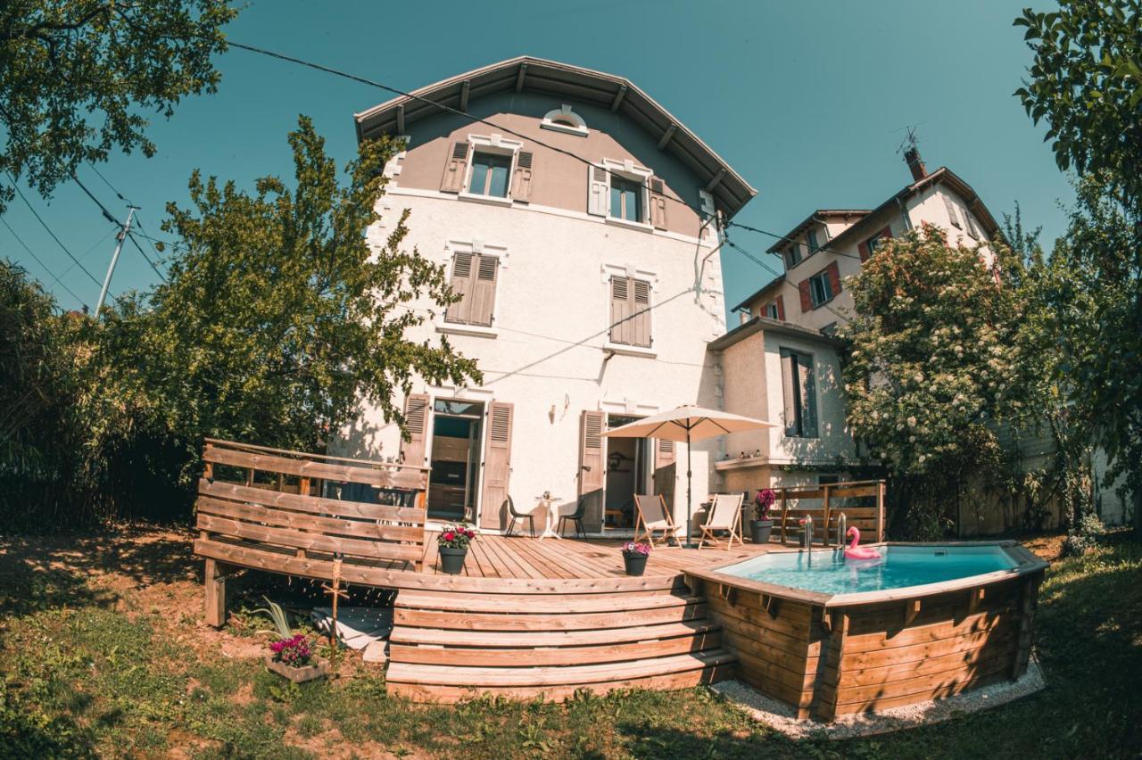Le Serenite - T3 En Maison De Ville Avec Piscine Annecy Exteriör bild